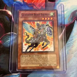 Yugioh - Gladiator Beast Equeste TDGS-EN024 1st Edition - The Duelist Genesis - Image 1
