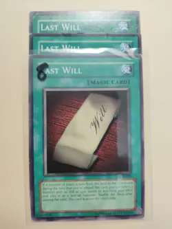 3x Last Will SDY-039 Common Unlimited MP/HP *Free Shipping on $5+ - Image 1
