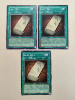 3x Last Will SDY-039 Common Unlimited MP/HP *Free Shipping on $5+ - Image 2