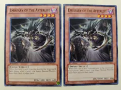 2x Emissary of the Afterlife LCYW-EN255 Common 1st Edition LP - Image 1