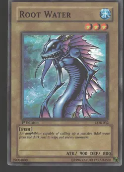 Root Water LOB-032 The Legend of Blue Eyes White Dragon Yu-Gi-Oh 1st Edition NM - Image 1