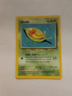 Pokemon Weedle 70/75 Common (NM) - Image 1
