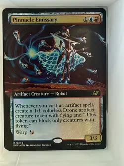 Pinnacle Emissary (Extended Art) (Foil) MTG: Edge Of Eternities NM - Image 1