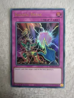 Yugioh BLGG-EN131 - Raigeki Break - Ultra Rare - Image 1