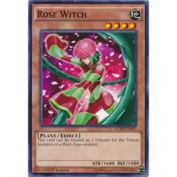 Rose Witch LC5D-EN097 1st Common Moderate Play Yu-Gi-Oh DNA GAMES - Image 1