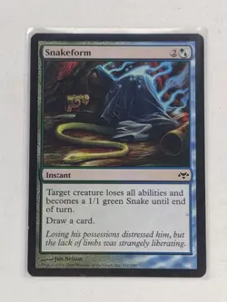 Snakeform - Eventide (EVE) MTG Magic the Gathering (NM+) - Image 1
