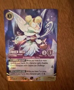 Disney Lorcana Tinker Bell - Snowflake Collector 34/P3 Legendary Cold Foil EN - Image 1