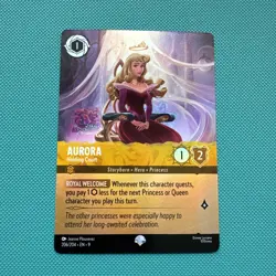 Disney Lorcana Aurora Holding Court Epic 206/204 - Fabled - Image 1