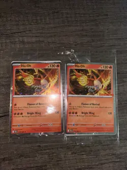 (2) Ho-Oh 010/086 GameStop Promo Stamped Sealed - Pokemon Chaos Rising - Image 1