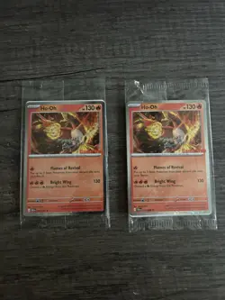 (2) Ho-Oh 010/086 GameStop Promo Stamped Sealed - Pokemon Chaos Rising - Image 4