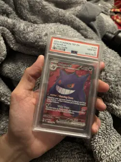 Pokemon Gengar ex 193/162 Temporal Forces Full Art Holo Ultra Rare PSA 10 - Image 1
