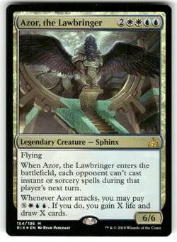Prerelease Cards #154 Azor, the Lawbringer Foil - Image 1