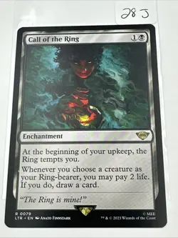 Call Of The Ring Rare Lord of the Rings MTG NM Ltr - Image 2