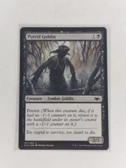 Putrid Goblin - Modern Horizons (MH1) MTG Magic the Gathering (NM+) - Image 1