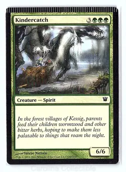 Kindercatch (Error, Crimped) Lightly Played - Innistrad 190 Magic: The Gathering - Image 1