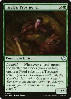 Tireless Provisioner [March of the Machine Commander] Magic MTG - Image 1