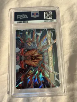 MTG Final Fantasy Vanille, Cheerful L'cie #537 Borderless Surge Foil PSA 10 - Image 2
