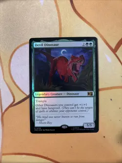 Devil Dinosaur Commander: Marvel Super Heroes Foil - Image 1