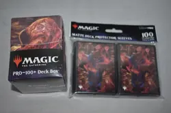 Ultra Pro Commander Masters COMMODORE GUFF Deck Box & 100 Sleeves Set CMM - Image 1