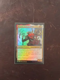 Bruenor Battlehammer (Foil) - MTG - Sleeved near mint 219/281 - Image 1