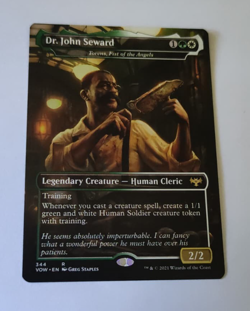 MtG Dr. John Seward (VOW-344) Rare Dracula Art English MINT - Image 1