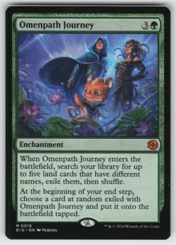 MTG Omenpath Journey Normal Outlaws of Thunder Junction: The Big Score # 18 NM - Image 1