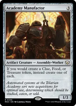 Magic: The Gathering Commander: March of the Machine Academy Manufactor 346 R LP - Image 2
