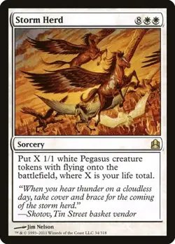 Storm Herd Commander 2011 MP MTG - Image 1