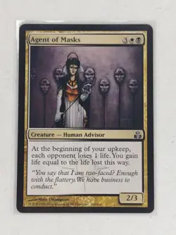 Agent of Masks - Guildpact (GPT) MTG Magic the Gathering (NM+) - Image 1