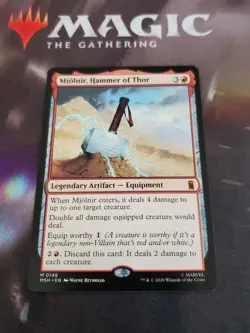 Mtg. Mjolnir, Hammer of Thor. Marvel Super Heroes. Pack Fresh - Image 1