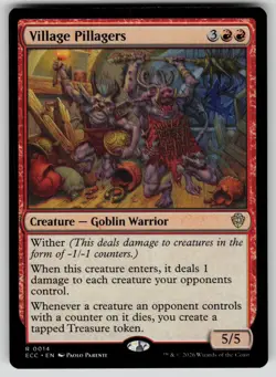 Village Pillagers Normal R Commander: Lorwyn Eclipsed 14 NM - Image 1