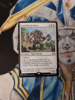 Stonehewer Giant MTG The List Double Masters Rare Creature Lightly Played x1 - Image 1