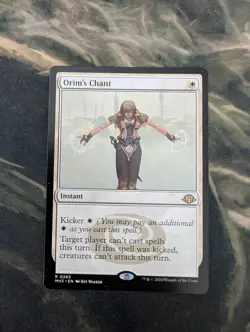 Orim's Chant MH3 256 - Modern Horizons 3 Rare Instant - Magic the Gathering NM - Image 1