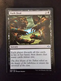 Dark Deal 66/185 - Fate Reforged - Magic: The Gathering - (LP) - Image 1