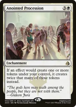 MTG Amonkhet # 2 / Anointed Procession / Rare / NM - Image 1