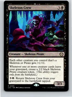 Magic the Gathering Skeleton Crew The Lost Caverns of Ixalan Commander MTG - Image 1