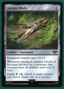 Barrow-Blade - The Lord of the Rings: Tales of Middle-earth (LTR) #237 - MTG - Image 1