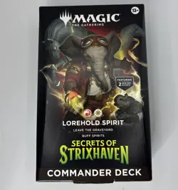 MTG Lorehold Spirit Commander Deck Sealed Strixhaven RW Graveyard Theme Magic - Image 1