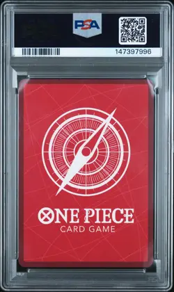 2025 ONE PIECE OP13-CARRYING ON HIS WILL ALTERNATE ART MONKEY D. LUFFY PSA 10 - Image 2