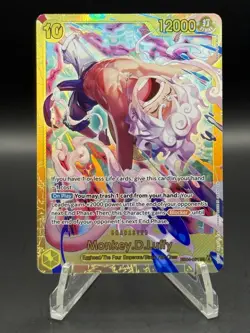 Bandai One Piece Card Game Monkey.D.Luffy EB04-061 SEC Holo ENG. - Image 1