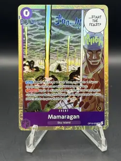 Bandai One Piece Card Game Mamaragan OP15-078 SR Event Foil ENG. - Image 1