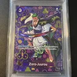 Zoro-Juurou PSA 10 OP09 SP SR Alternate Art One Piece CCG OP05-067 English - Image 3