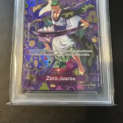 Zoro-Juurou PSA 10 OP09 SP SR Alternate Art One Piece CCG OP05-067 English - Image 4