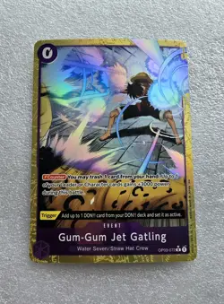 Gum-Gum Jet Gatling (Alternate Art) R PRB-02 OP03-072 NM - Image 1