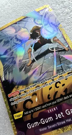 Gum-Gum Jet Gatling (Alternate Art) R PRB-02 OP03-072 NM - Image 2