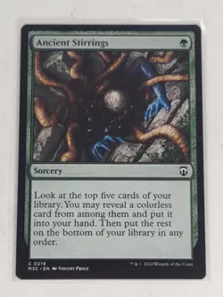 Ancient Stirrings - Commander: Modern Horizons 3 (M3C) MTG Magic (NM+) - Image 1