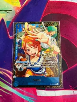Nami OP09-050 25-26 Championship Promo Regionals Light Play One Piece TCG - Image 1