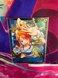Nami OP09-050 25-26 Championship Promo Regionals Light Play One Piece TCG - Image 2