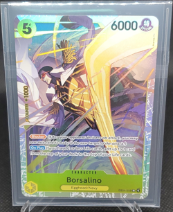 Bandai One Piece Borsalino EB04-058 Character SR Special Foil 6000 EN - Image 1