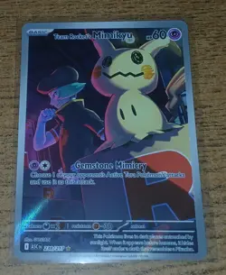 Team Rocket's Mimikyu 238/217 Ascended Heroes Holo NM/M Pokemon - Image 1